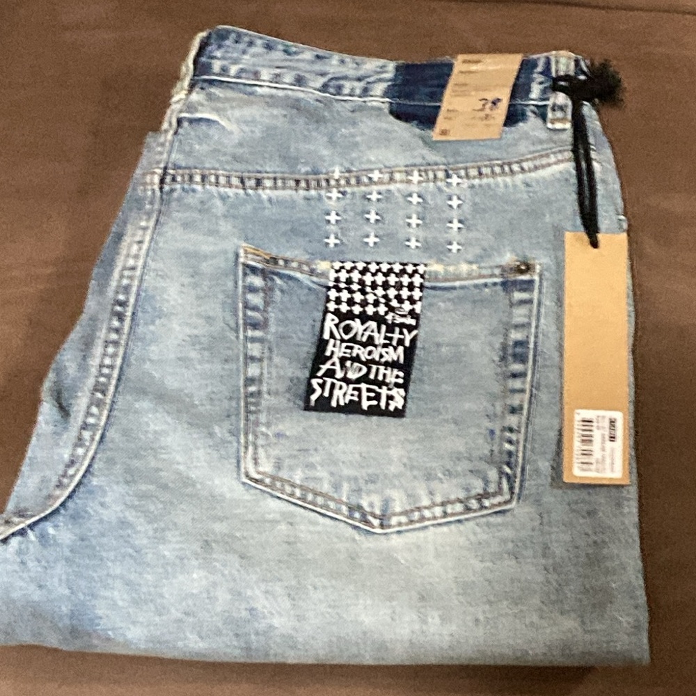 Ksubi Bullet Skream Trashed Tapered Jeans